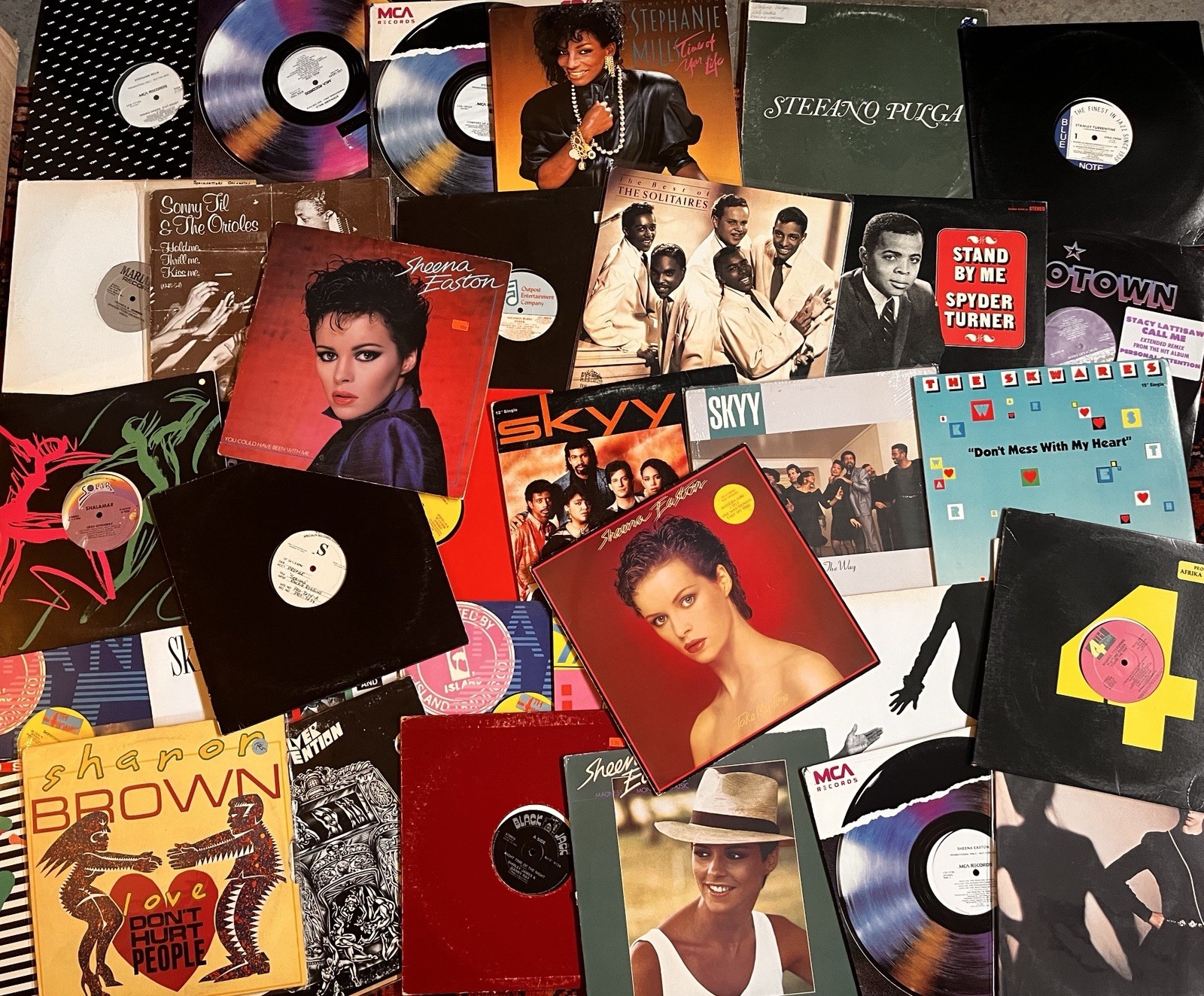 SHALAMAR Stephanie Mills Smokey Robinson Soul 12” Lot 30 #18 SHALAMAR Stephanie Mills Smokey Robinson Soul 12” Lot 30 #18