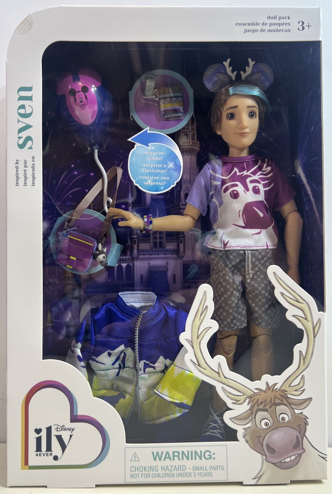 Disney ILY 4 Ever Sven Inspired 11” Doll And Accessories Pack NEW 2024 Disney ILY 4 Ever Sven Inspired 11” Doll And Accessories Pack NEW 2024