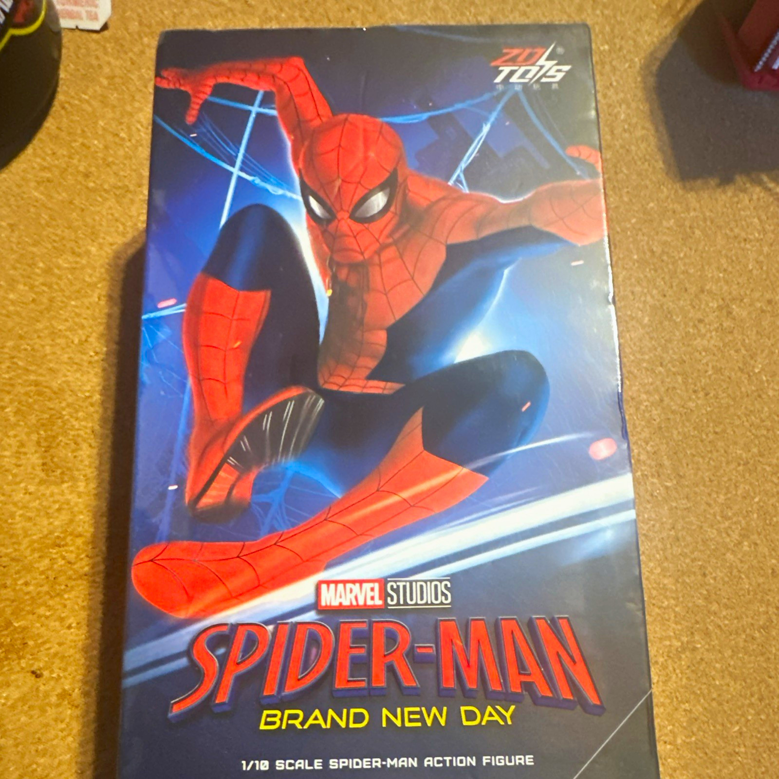 ZD Toys Spider-Man Brand New Day 1:10 Action Figure ABS/PVC Red/Blue 15+
