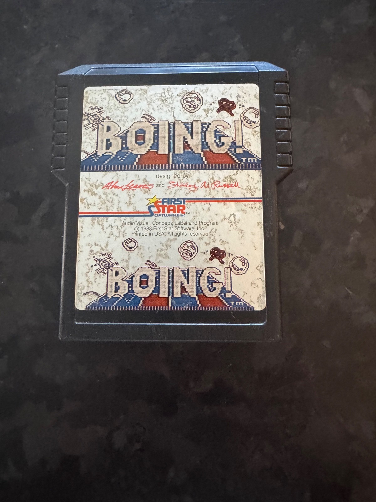 Atari 2600 game BOING Xonox Style Variant Rare Boing Atari 2600 game BOING Xonox Style Variant Rare Boing