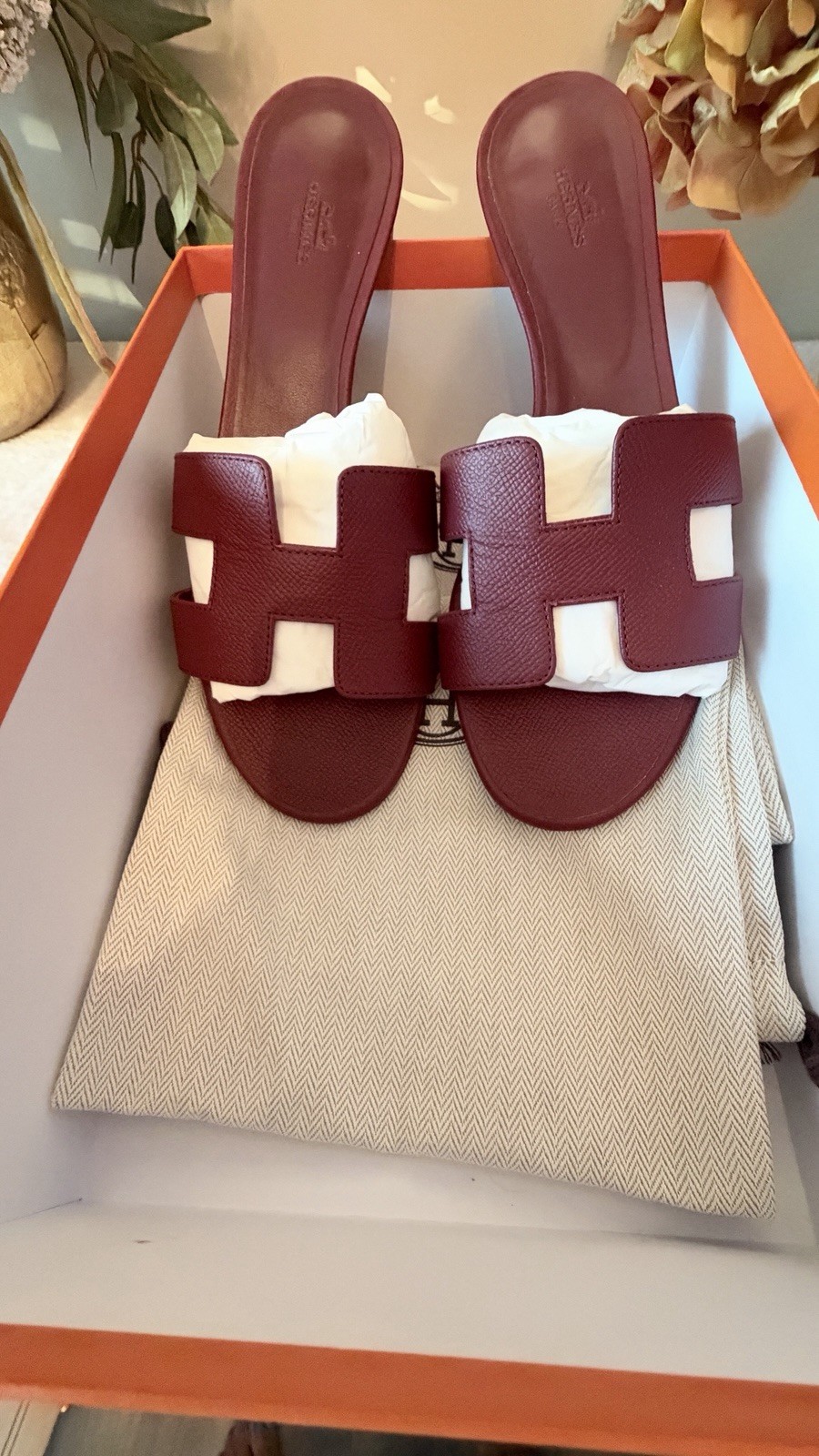 HERMÈS Oasis Rouge H size EU 41 HERMÈS Oasis Rouge H size EU 41