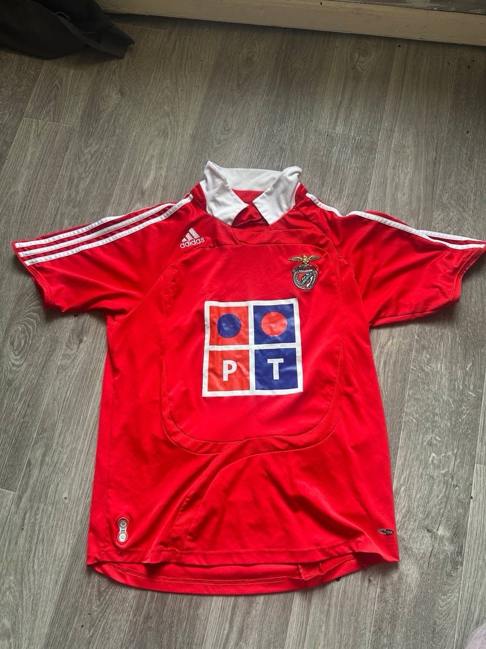 Y2K Adidas SL Benfica 2006 2007 Home Soccer Jersey PT Portugal Vintage Red Shirt Y2K Adidas SL Benfica 2006 2007 Home Soccer Jersey PT Portugal Vintage Red Shirt