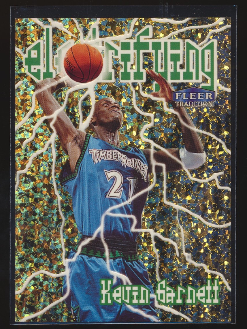 1998-99 Fleer Tradition Electrifying Insert Kevin Garnett #2/10
