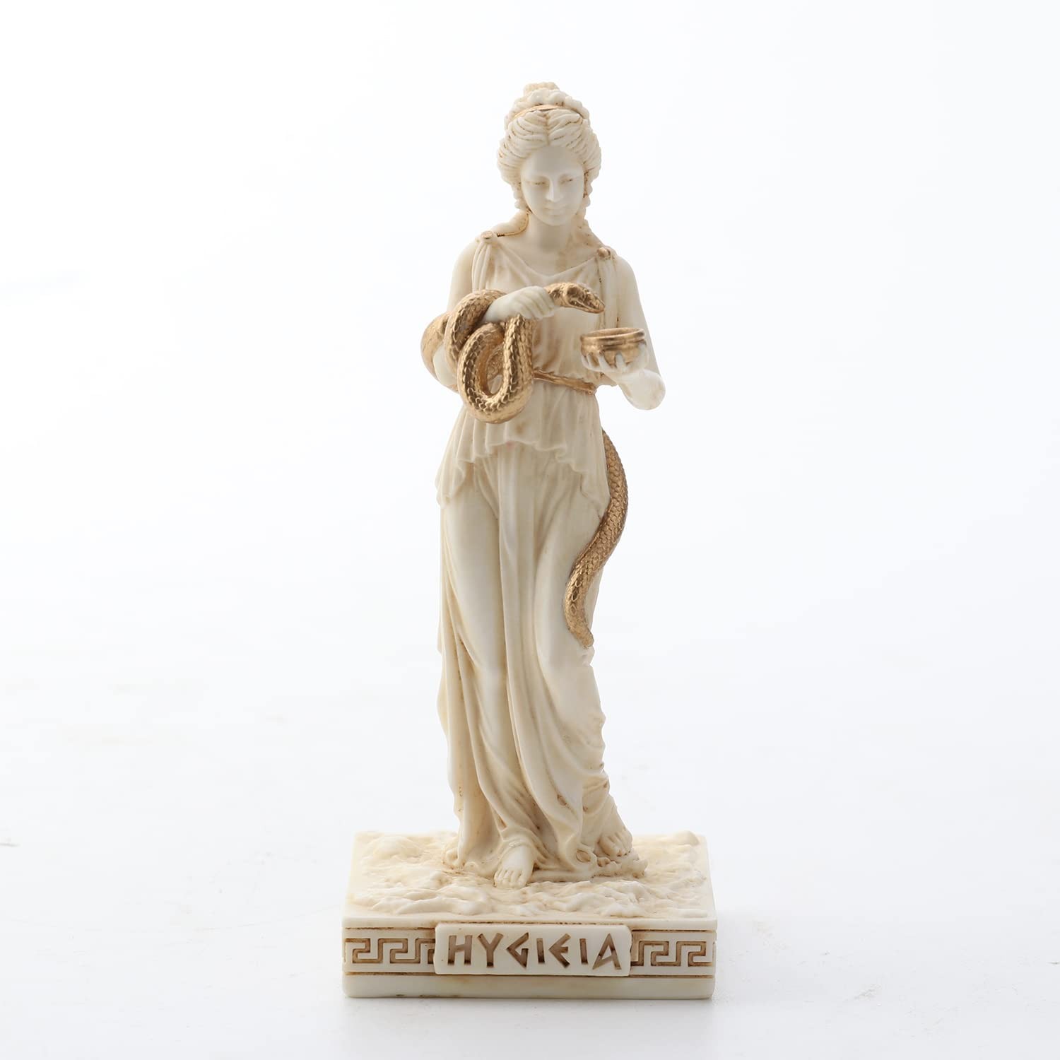 Veronese Design Hygieia Greek Goddess of Health Resin Figurine Veronese Design Hygieia Greek Goddess of Health Resin Figurine
