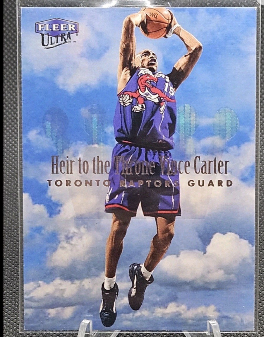 1999-00 Fleer Ultra - Heir to the Throne Vince Carter #5HT 1999-00 Fleer Ultra - Heir to the Throne Vince Carter #5HT