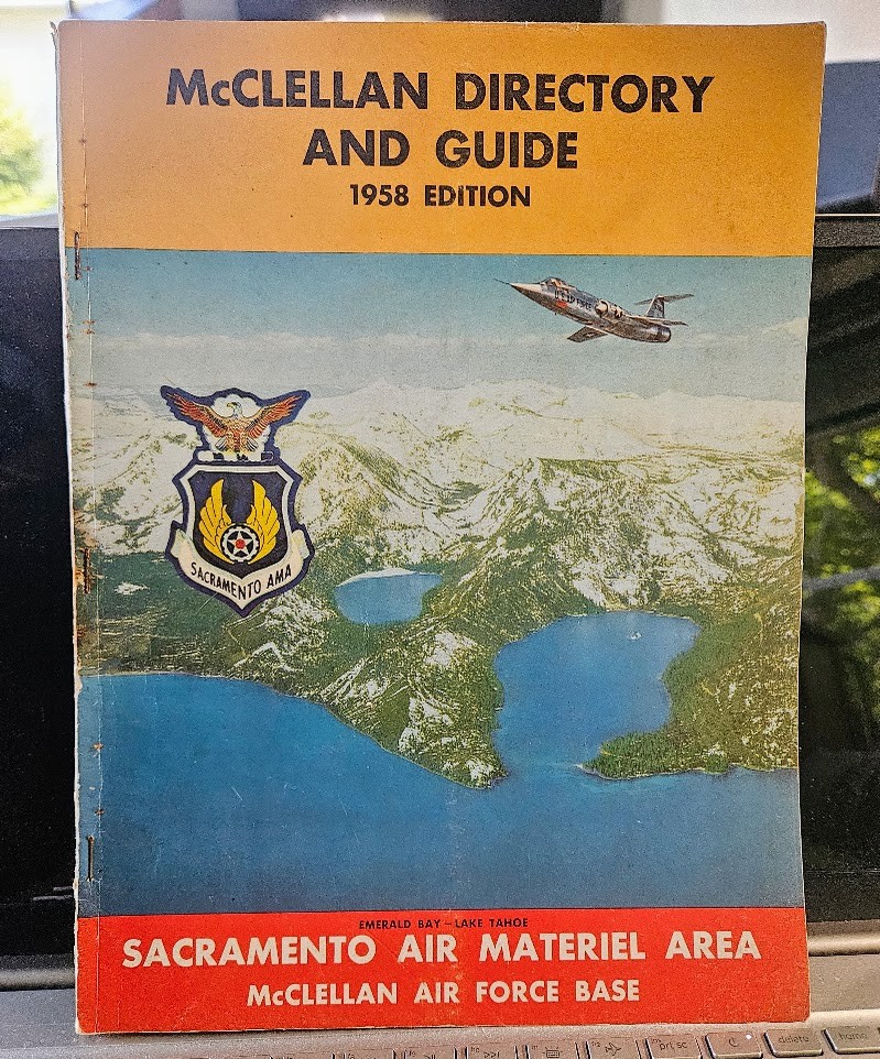 McClellan Air Force Base Directory and Guide 1960, McClellan Air Force Base Directory and Guide 1960,