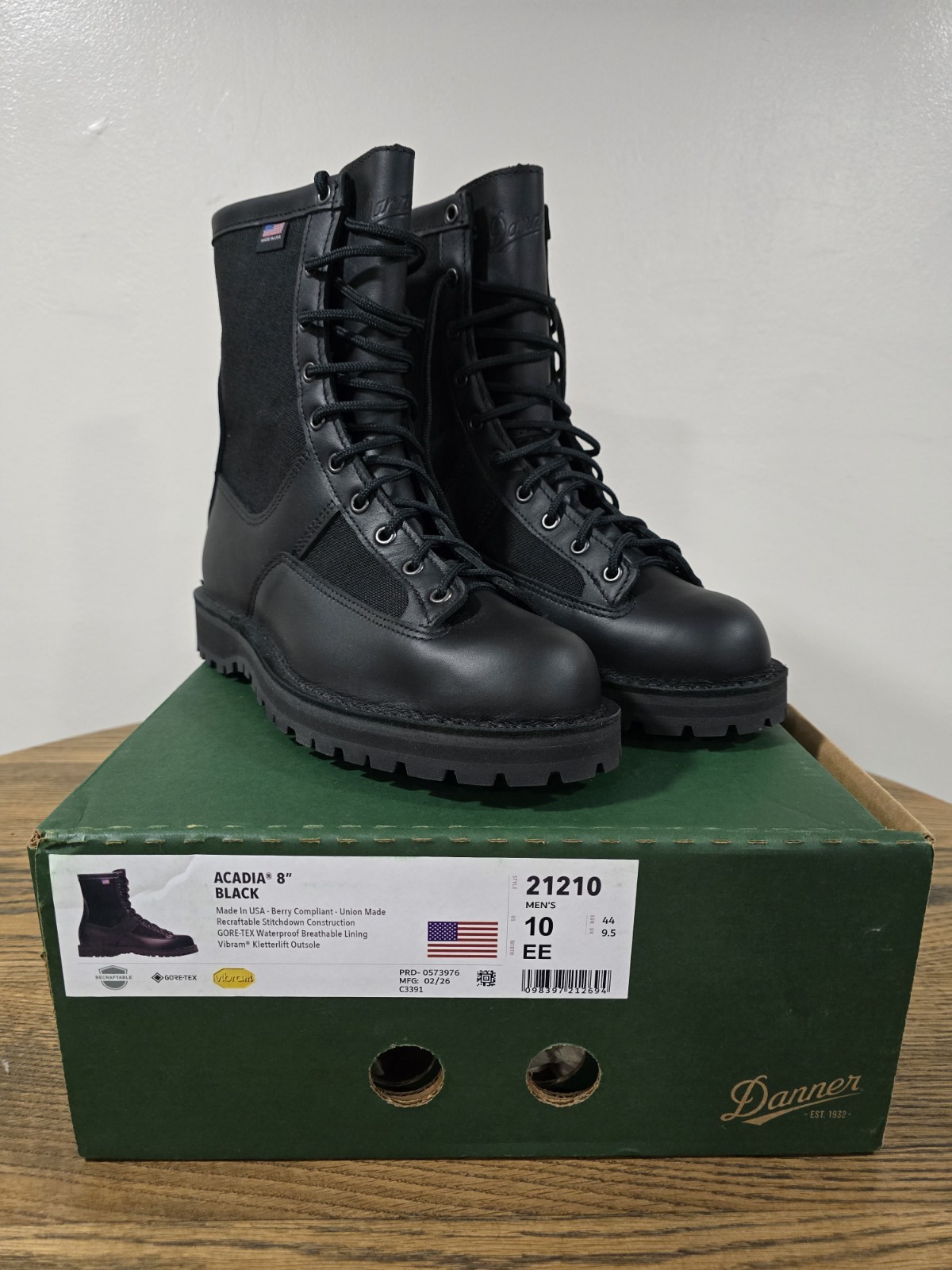 Danner Acadia 21210 Size 10EE Danner Acadia 21210 Size 10EE
