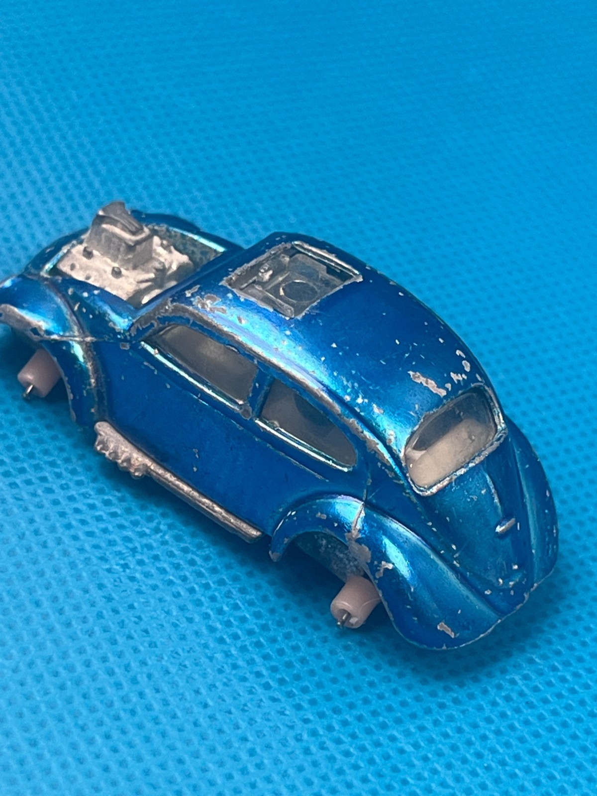 Hot Wheels Mattel Custom Volkswagen 1967 Blue Redline For Parts or Repair Hot Wheels Mattel Custom Volkswagen 1967 Blue Redline For Parts or Repair