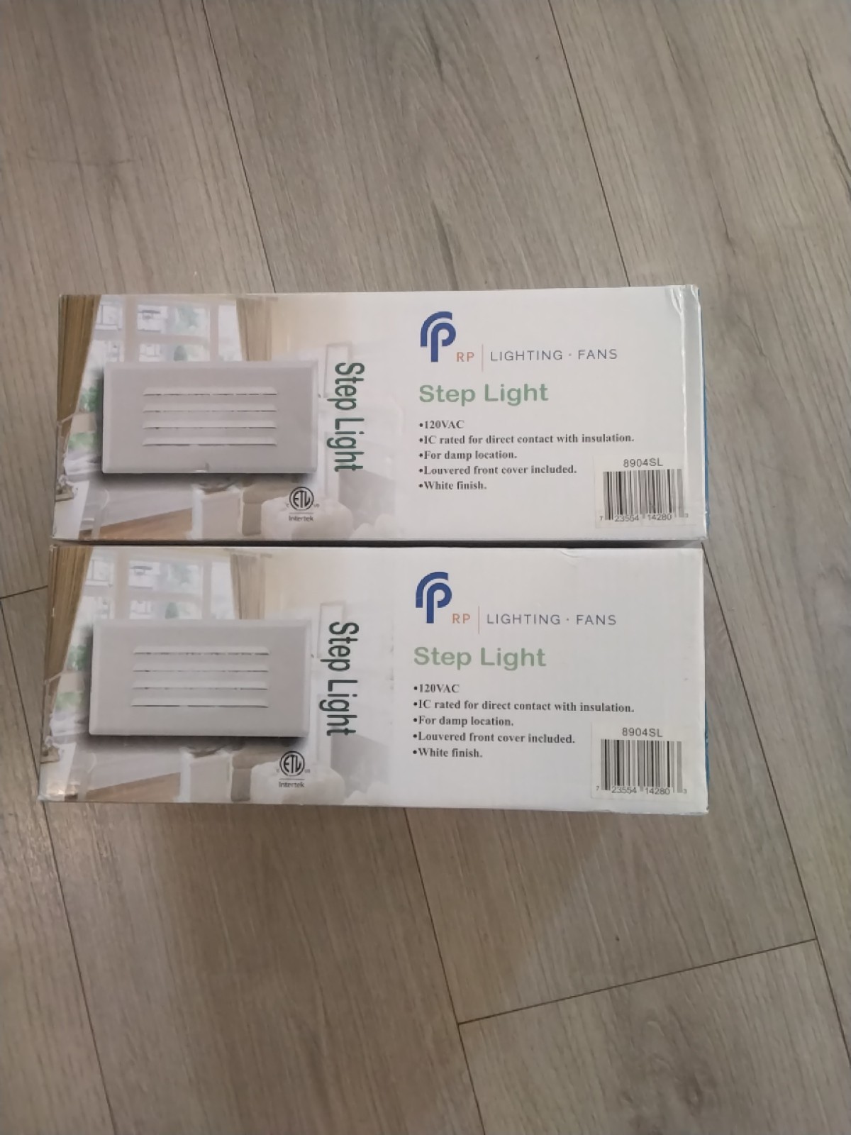 2 Royal Pacific 8904SL Recessed Step Light Indoor White Louvered Commercial 2 Royal Pacific 8904SL Recessed Step Light Indoor White Louvered Commercial