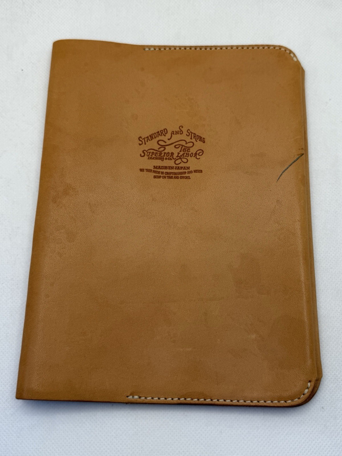 The Superior Labor B6 Original Leather Notebook Cover TSL Japan Tan Brown