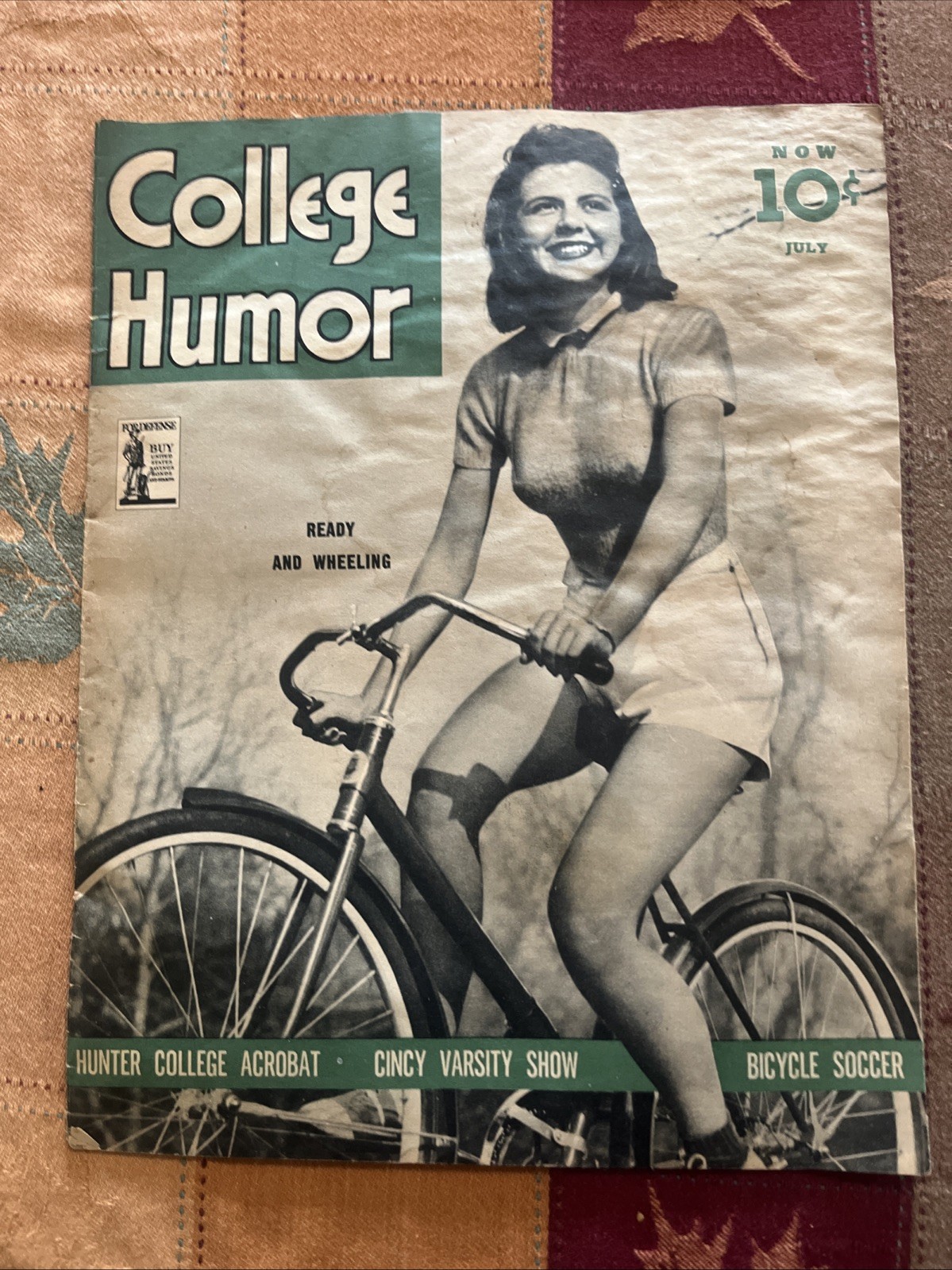 Vintage College Humor magazine -July 1942 Ww2 Era Magazine Vintage College Humor magazine -July 1942 Ww2 Era Magazine