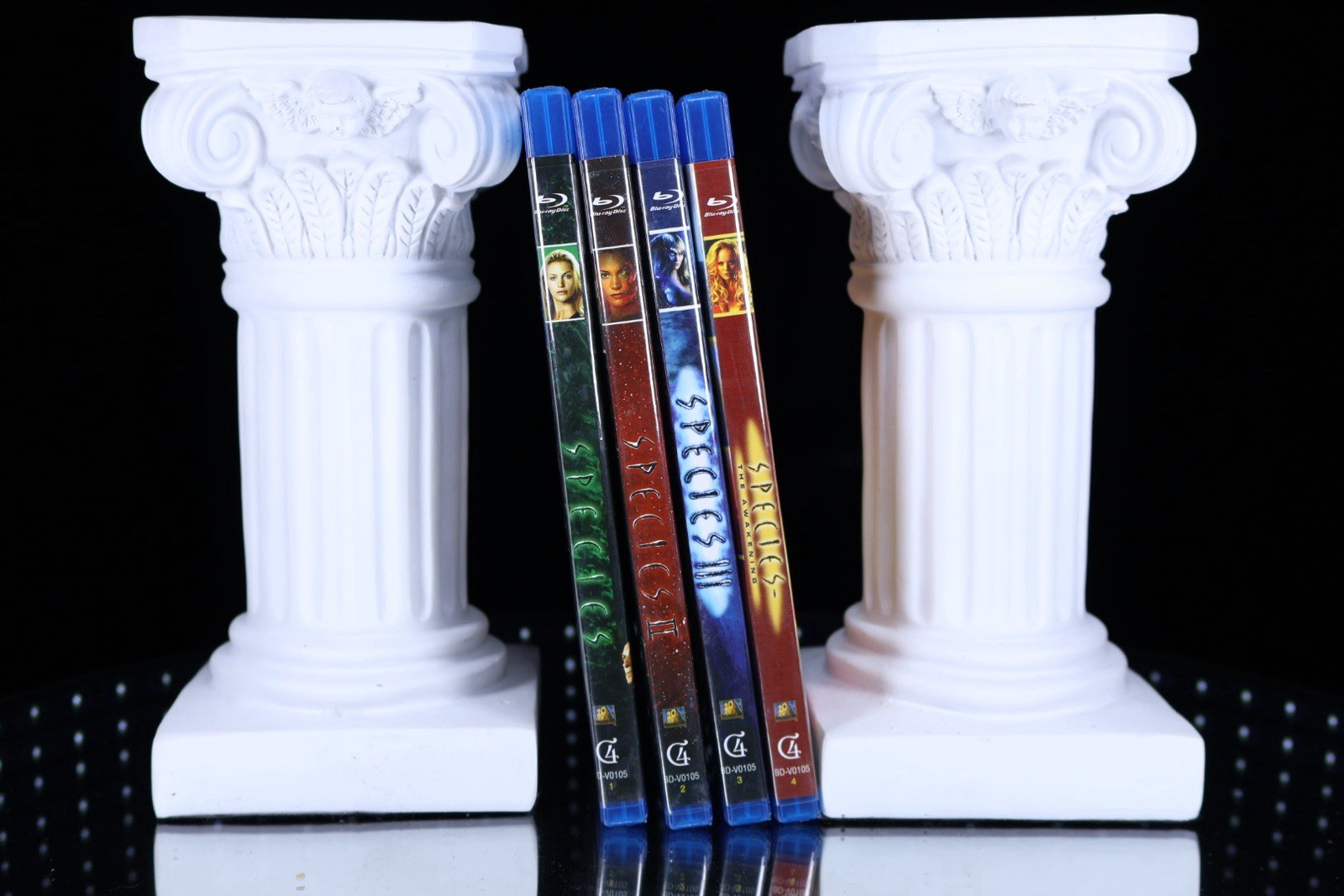 Species — Complete Collection — 1-2-3-4 — Blu-Ray — Like New — REGION A