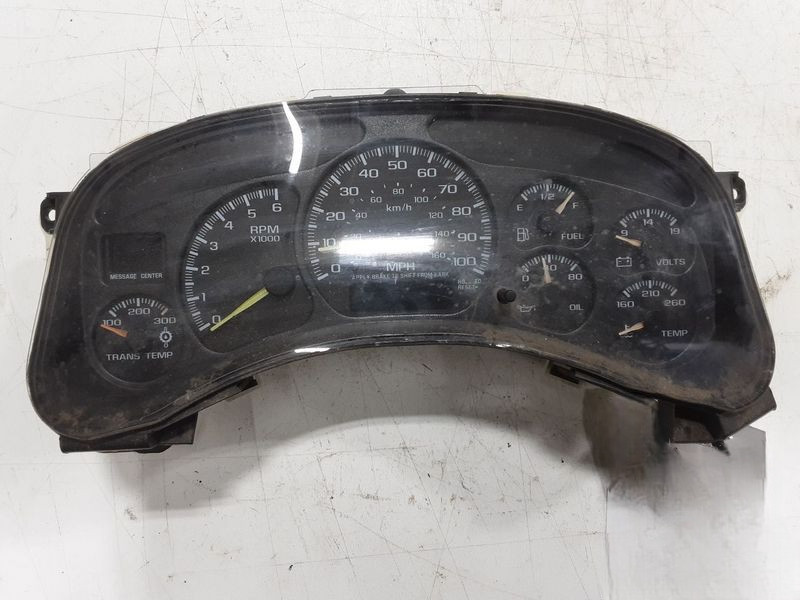 2001-2002 Chevy Silverado 1500 2500 3500 Speedometer Gauges Cluster Assembly Oem