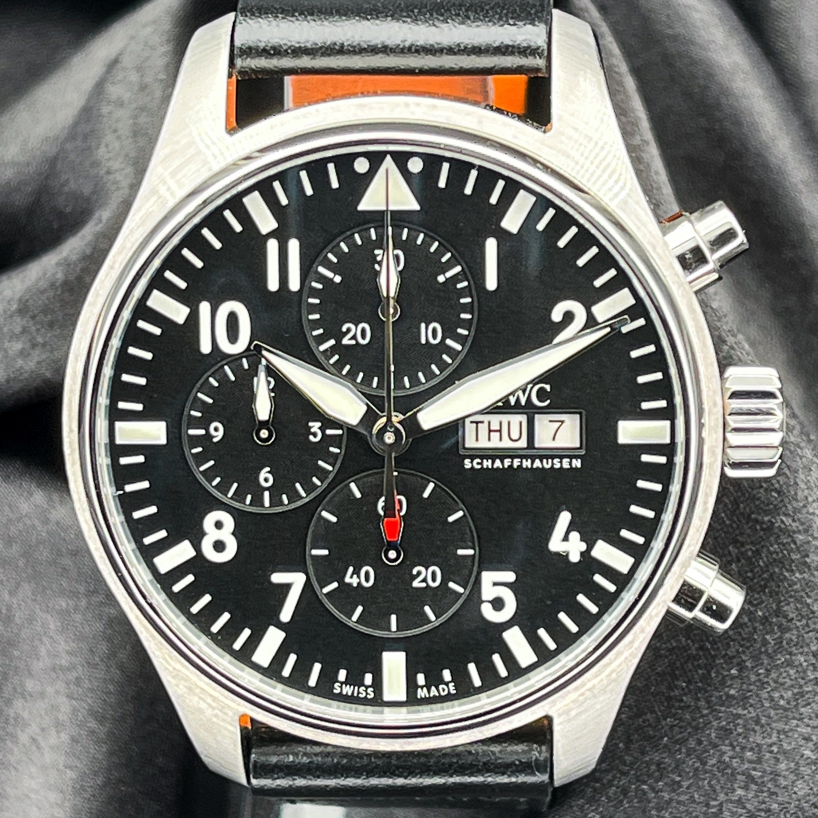 2022 IWC Schaffhausen Pilot Chronograph - 43 MM - REF. 378001