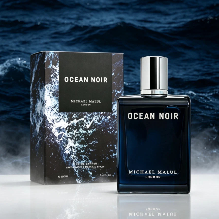 Michael Malul Ocean Noir Aquatic Wood Tone, Unisex Men\'s perfume 100ml