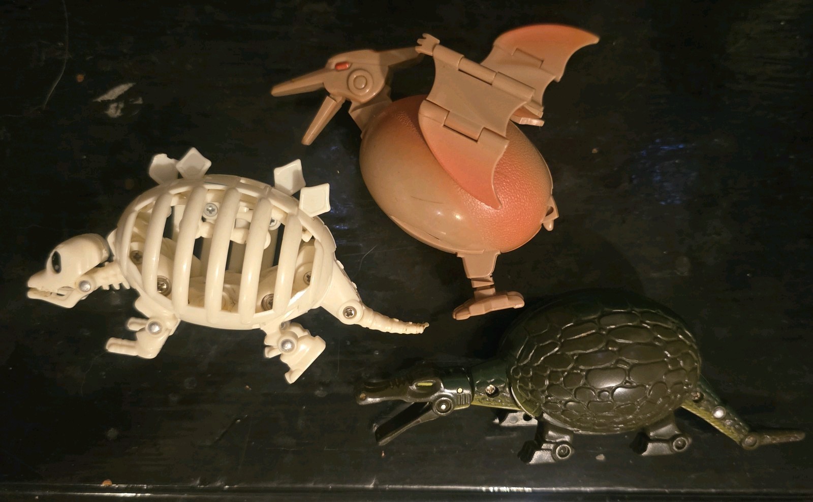 1985 Bandai Meteorbs MOTU Transformers tamagoras vintage lot of 3 egg monster