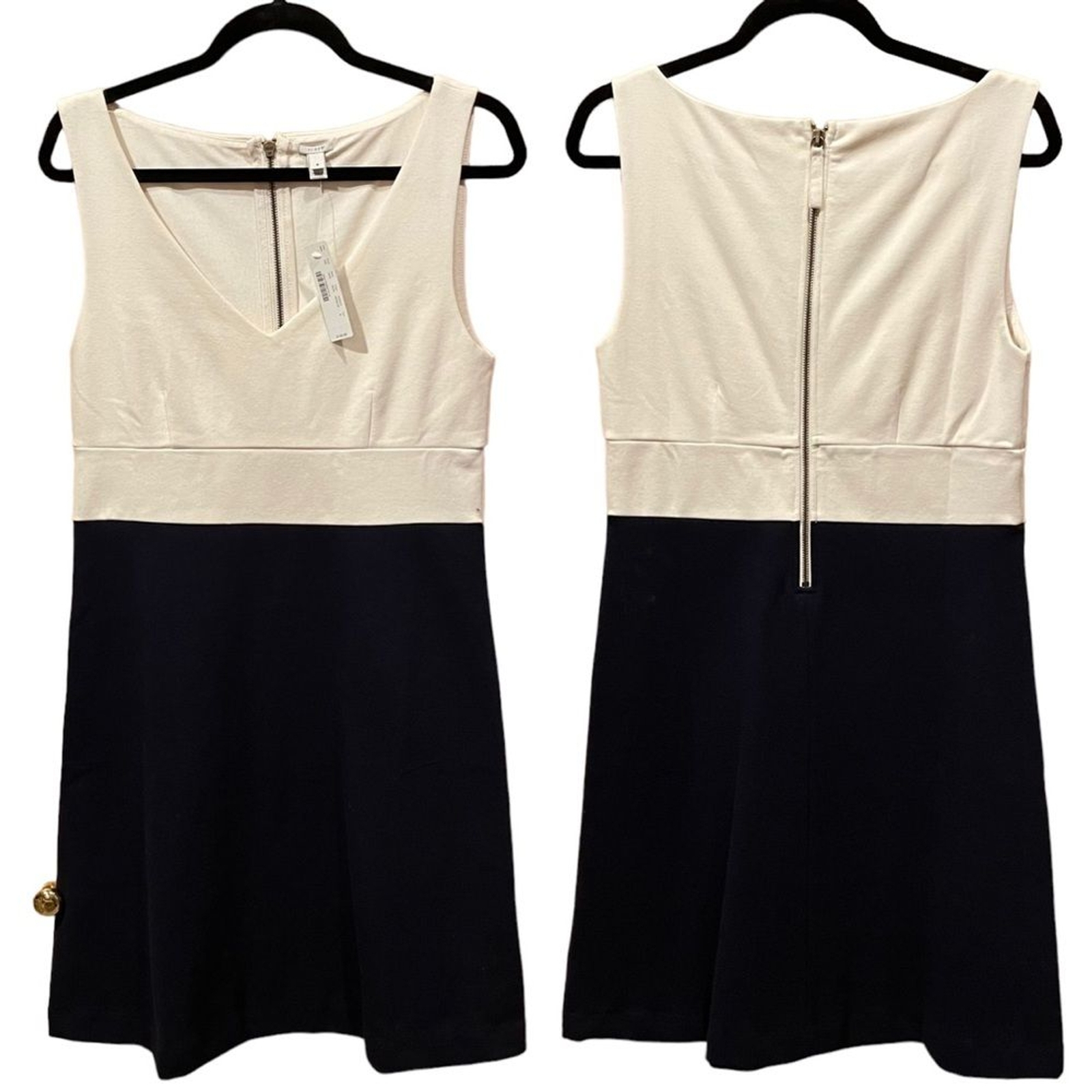 NWT J.Crew Colorblock V-Neck Dress NWT J.Crew Colorblock V-Neck Dress