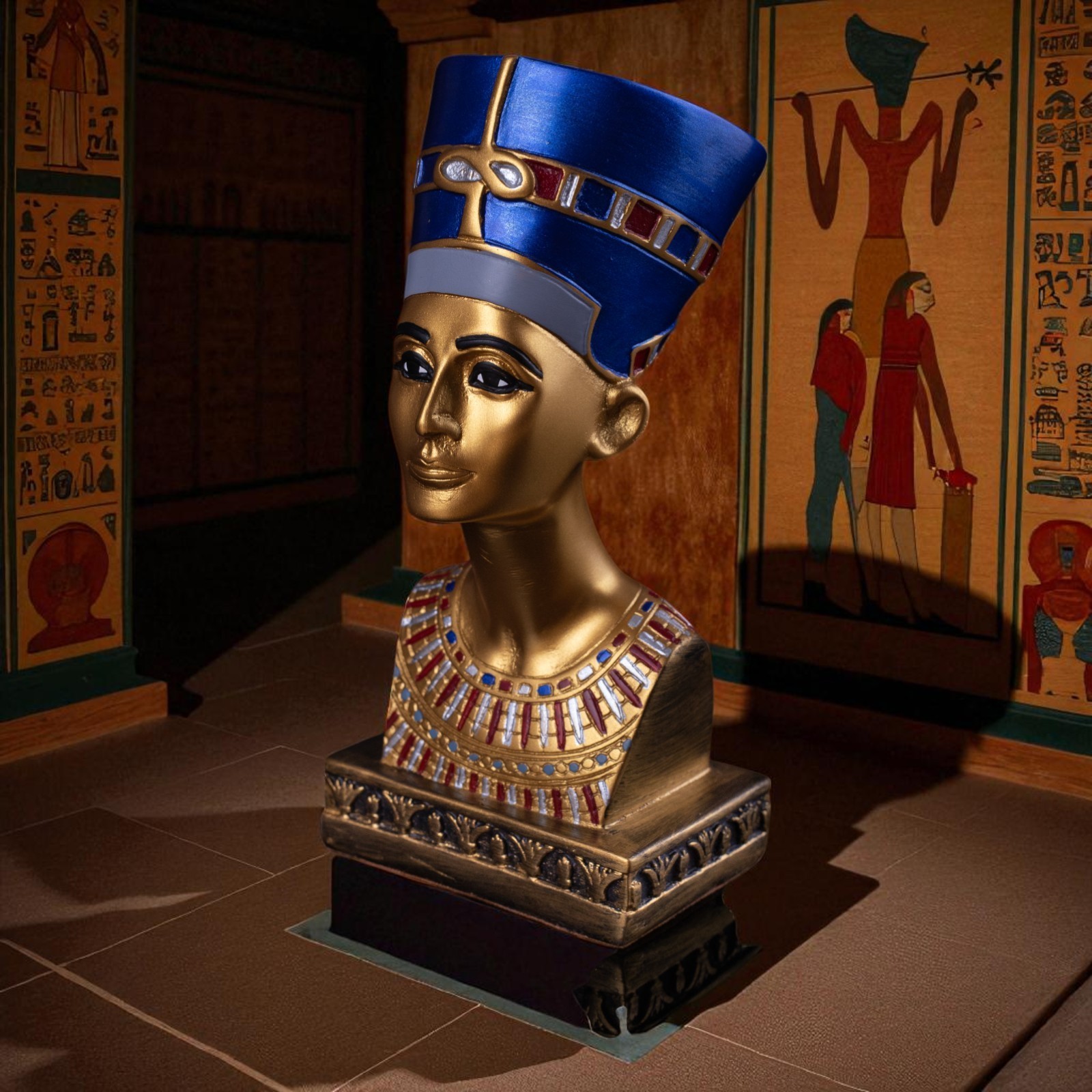 Ancient Egypt Queen Nefertiti Rare Statue Antiques Antique Pharaonic Unique BC