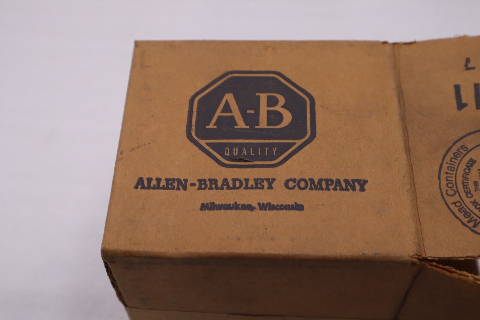 NEW OPEN BOX Allen Bradley X-355647 STOCK 5496