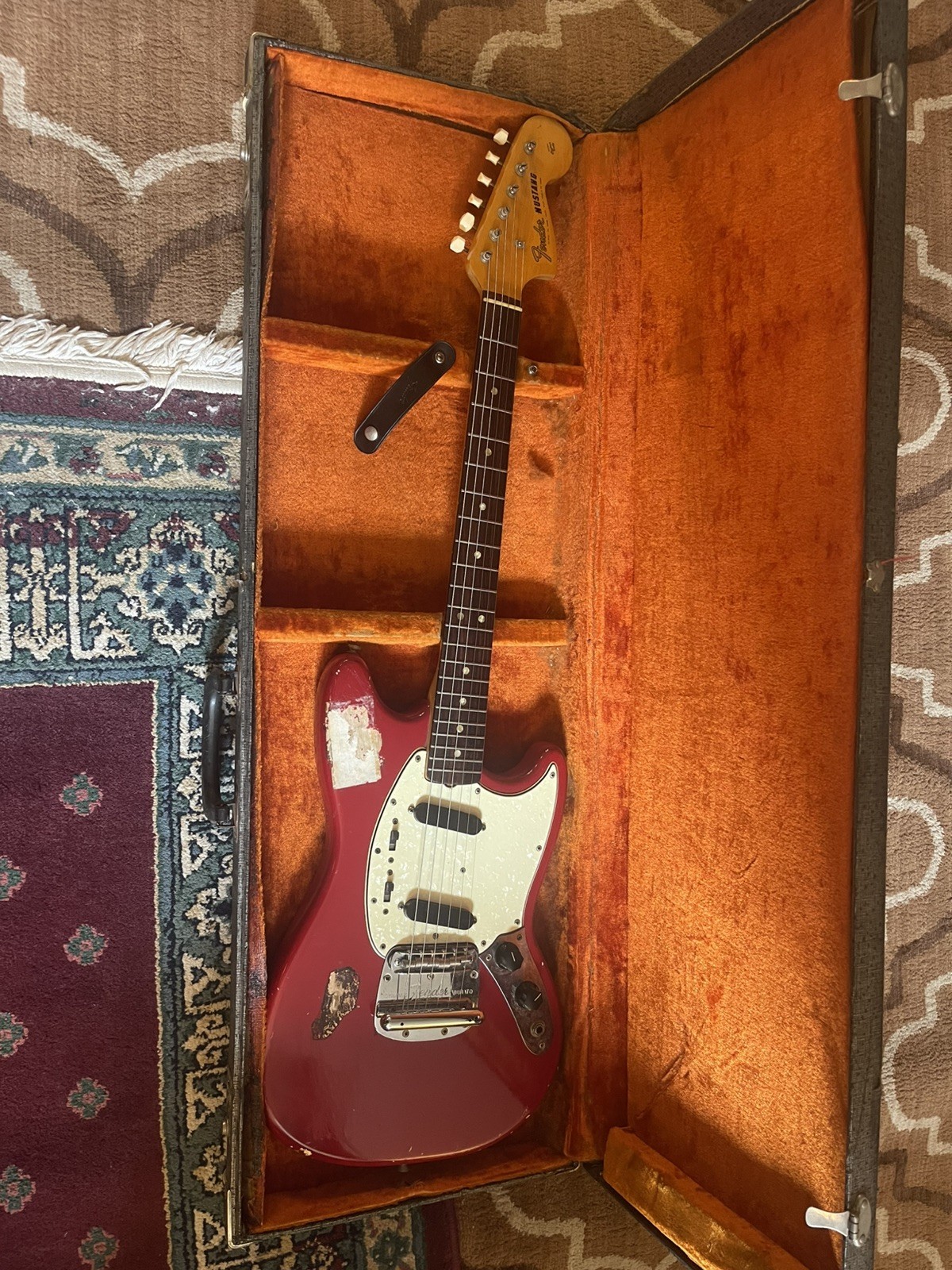 1966 Fender Mustang Original Pickups, Finish w/OHSC 