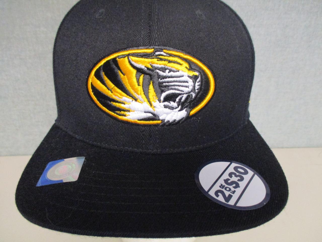 New Missouri Tigers Adult Mens Size OSFA Stretch Fit Cap Hat $22