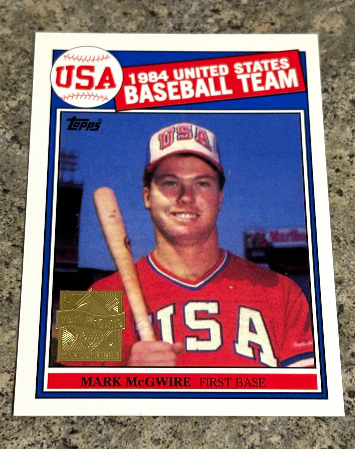 Topps 2000 Topps - 1985 Mark McGwire Reprint #401