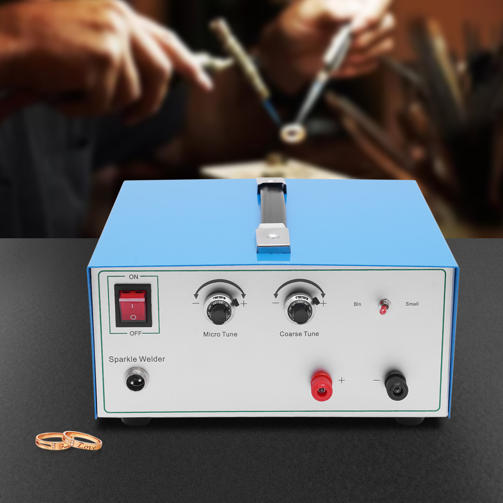 600W Spot Welder Jewelry Welding Machine Tool for Platinum Gold Silver