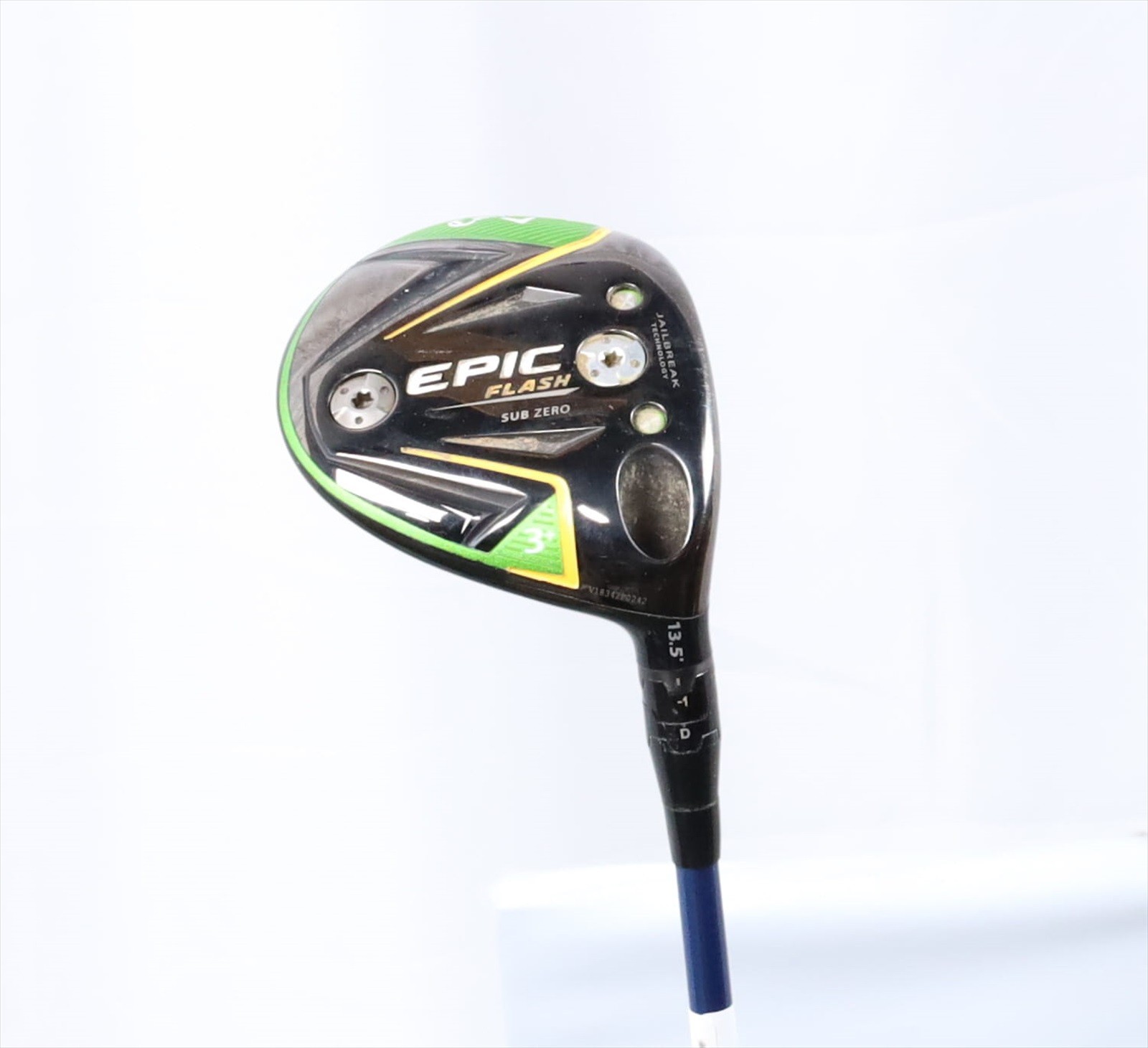 Callaway Epic Flash Sub Zero 13.5° 3+ Fairway Wood Extra Stiff Even Flow 4048389 Callaway Epic Flash Sub Zero 13.5° 3+ Fairway Wood Extra Stiff Even Flow 4048389
