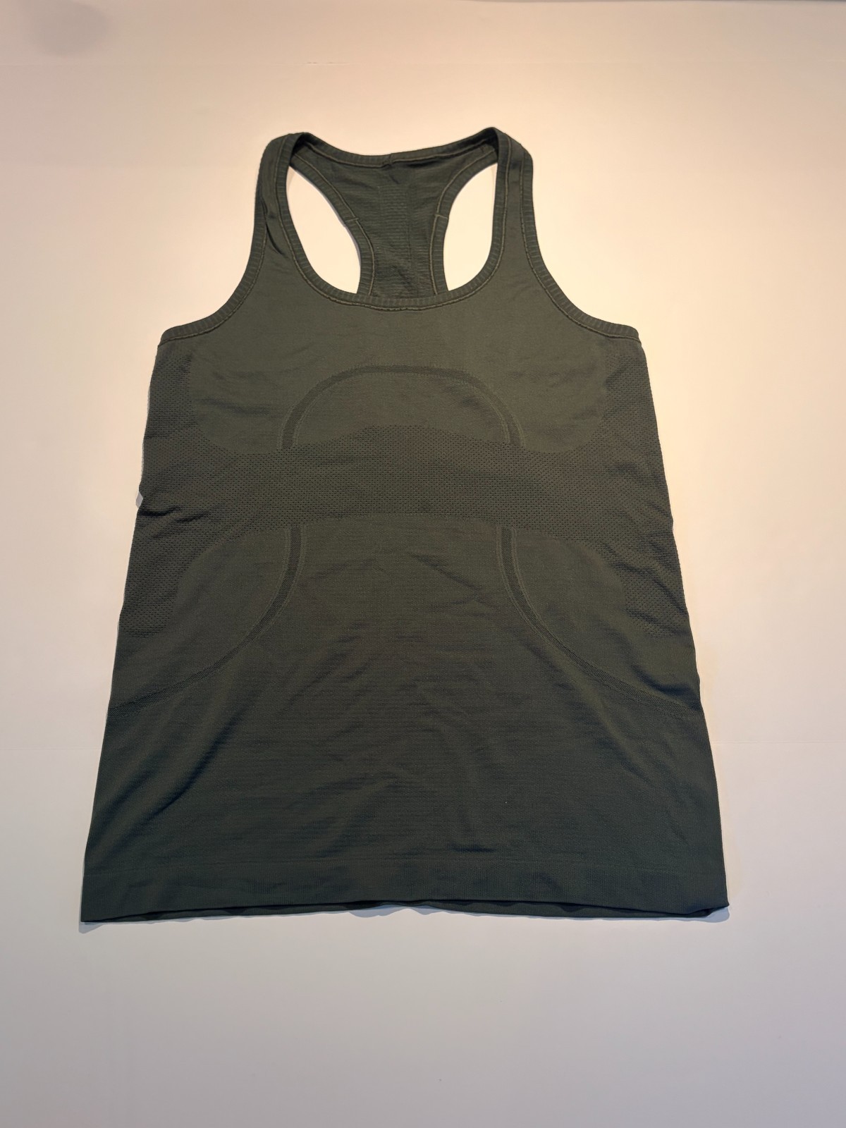 Lululemon Dark Green Swifty Racerback Tank — Size 8 excellent condition Lululemon Dark Green Swifty Racerback Tank — Size 8 excellent condition