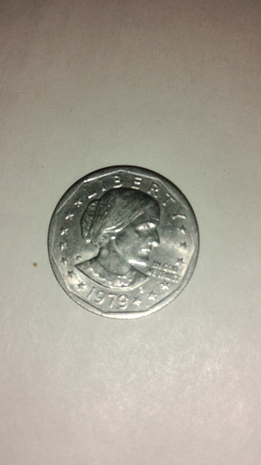 1979-P Susan B. Anthony $1 Dollar Coin Wide Rim Variety Business Strike 1979-P Susan B. Anthony $1 Dollar Coin Wide Rim Variety Business Strike