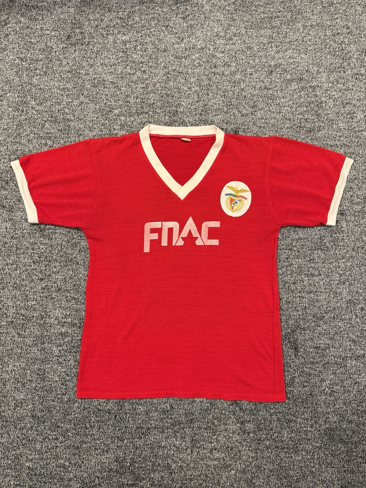 VTG 1989-1990 Original Benfica Soccer Jersey Red Home Mens Size Medium VTG 1989-1990 Original Benfica Soccer Jersey Red Home Mens Size Medium