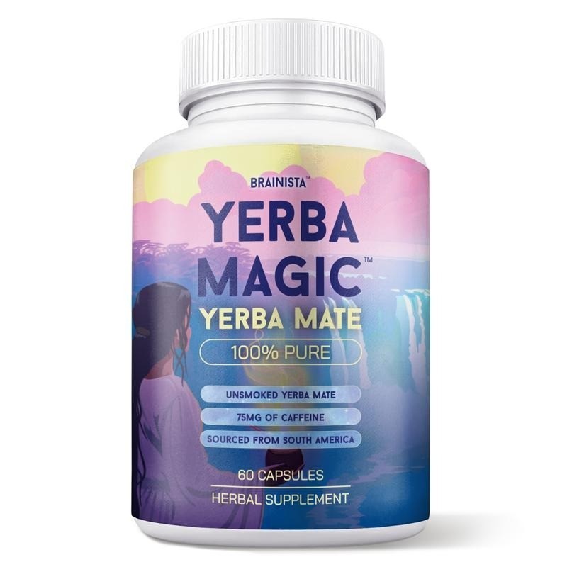 Yerba Magic Premium Capsules–Pure Yerba Mate & 5-in-1 Superblend Clean | Natur Yerba Magic Premium Capsules–Pure Yerba Mate & 5-in-1 Superblend Clean | Natur