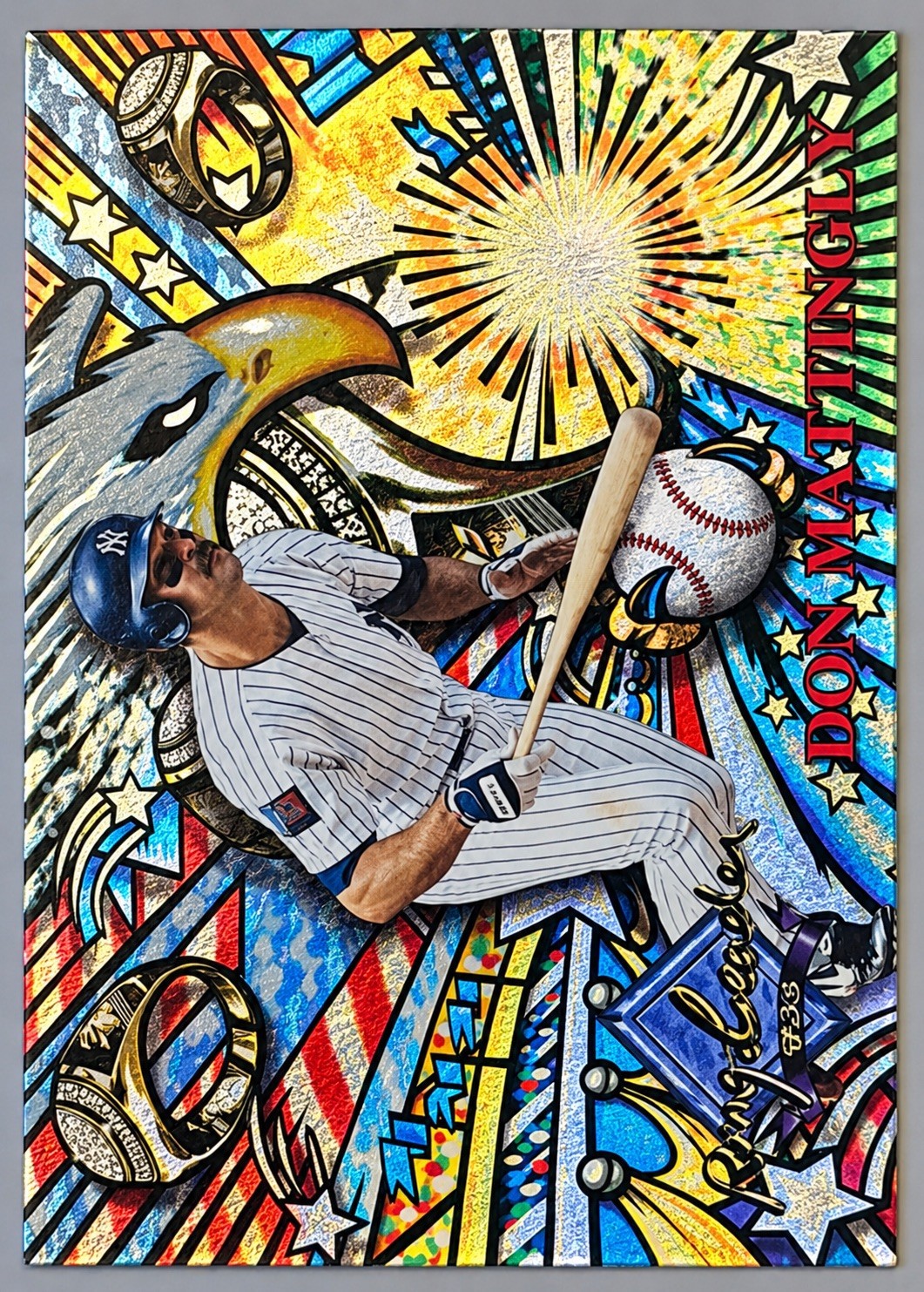 1996 Pinnacle Summit Don Mattingly Big Bang #36 Yankees 90s Insert 1996 Pinnacle Summit Don Mattingly Big Bang #36 Yankees 90s Insert