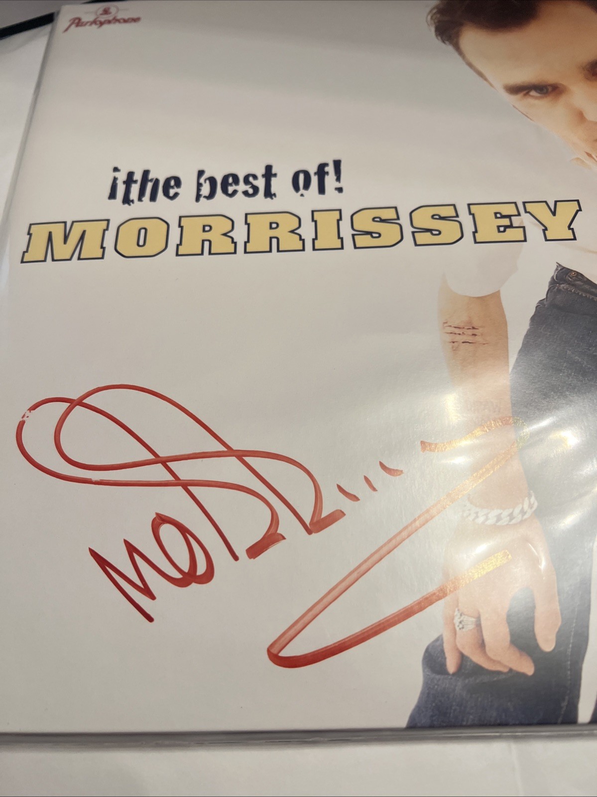 Best of by Morrissey Mullen Band Morrissey (Record, 2019) Signed Autograph Best of by Morrissey Mullen Band Morrissey (Record, 2019) Signed Autograph