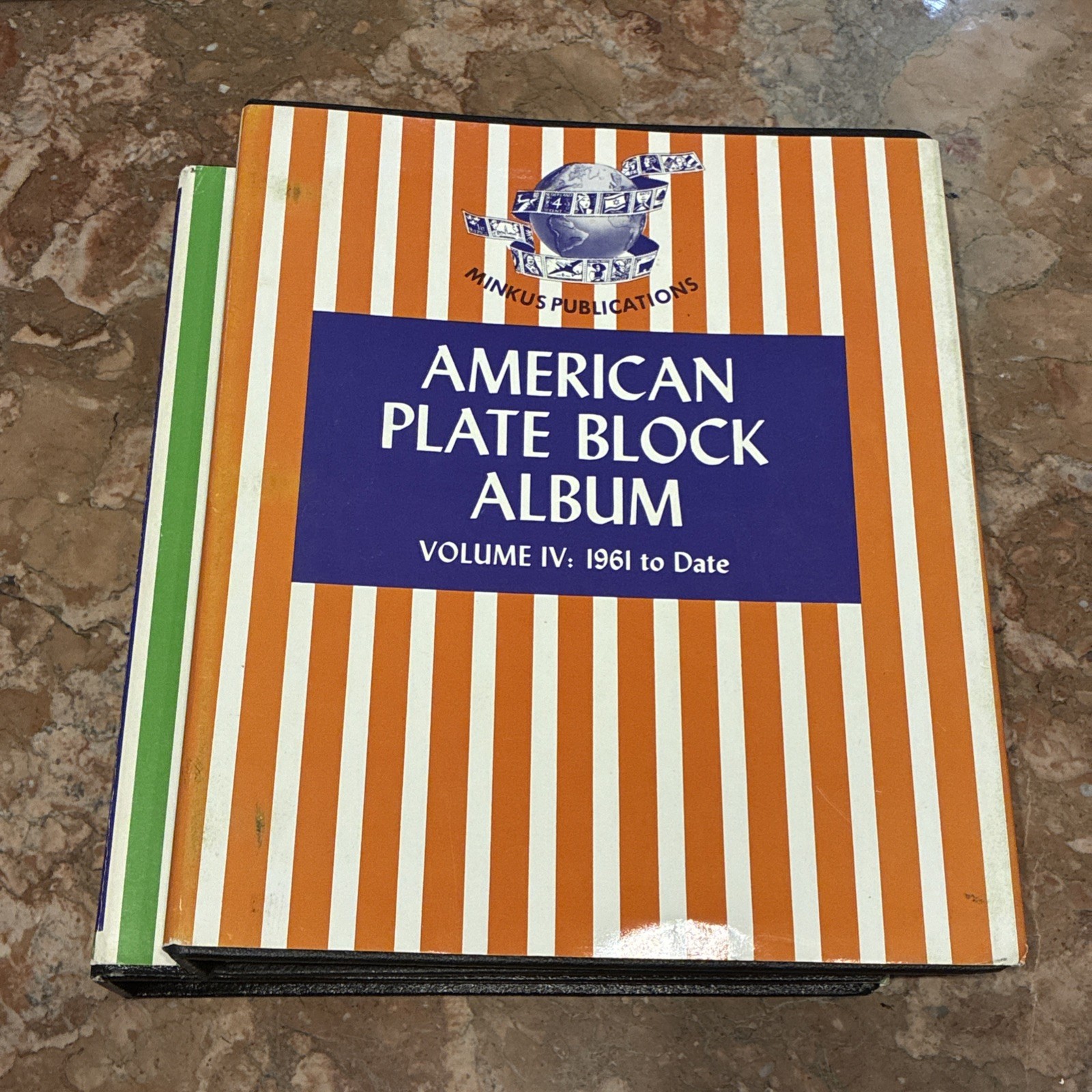 Minkus Stamp Album Lot American Plate Block Postage Albums Stamps Vintage 1961 Minkus Stamp Album Lot American Plate Block Postage Albums Stamps Vintage 1961