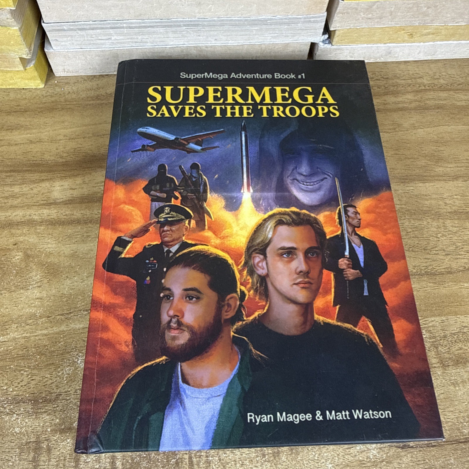 Supermega Saves The Troops Hardcover Magee Watson Supermega Saves The Troops Hardcover Magee Watson