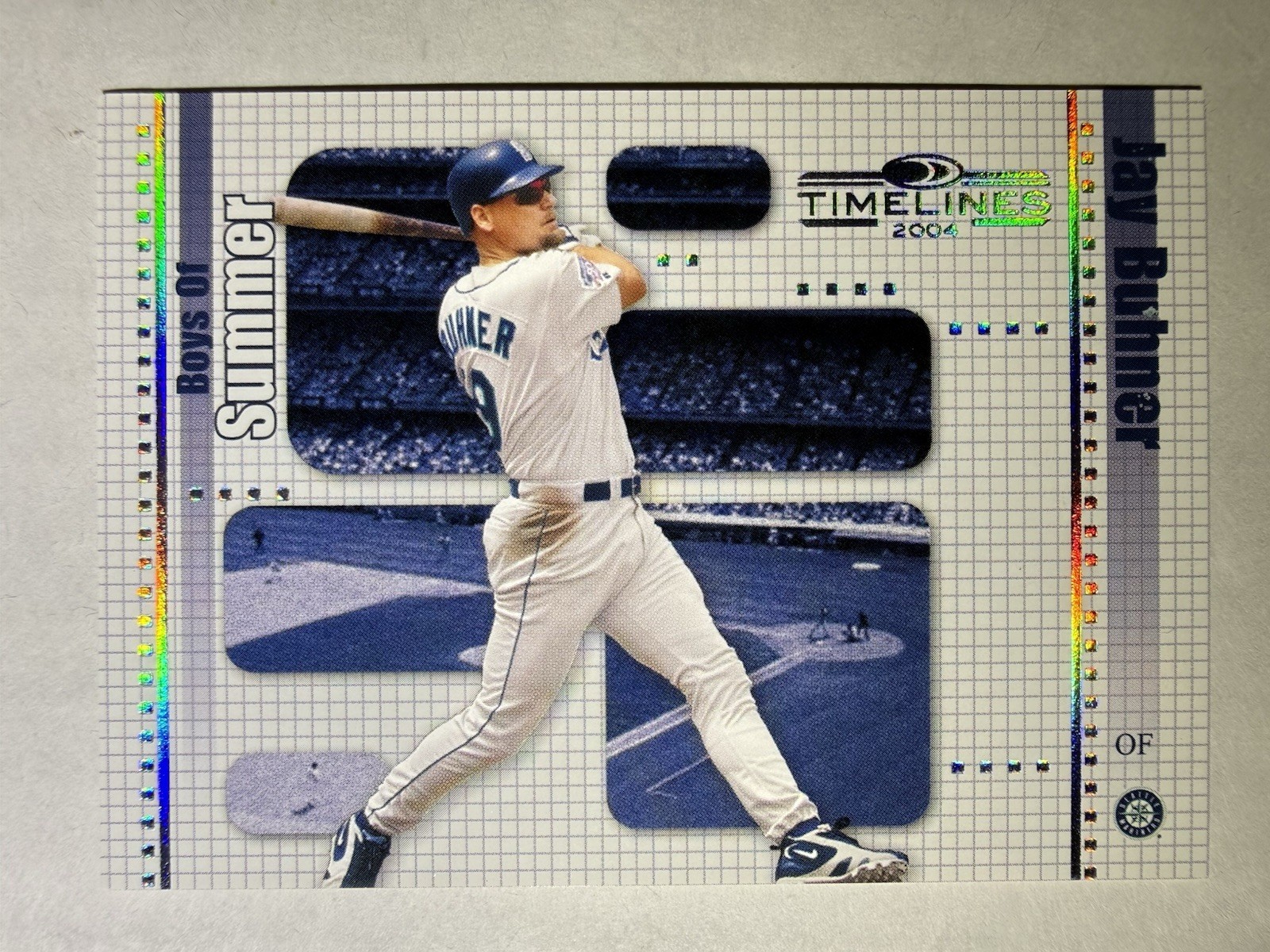 2004 Donruss Timelines - Boys of Summer Jay Buhner #17 Silver /100 Holo RARE