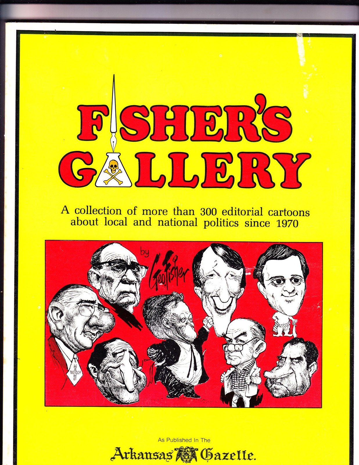 Fisher\'s gallery: [a collection of more than 300 editorial cartoons about loca..