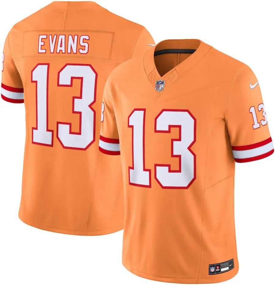 Nike Mike Evans Vapor FUSE Limited Jersey Buccaneers Creamsicle 3XL NWT $175