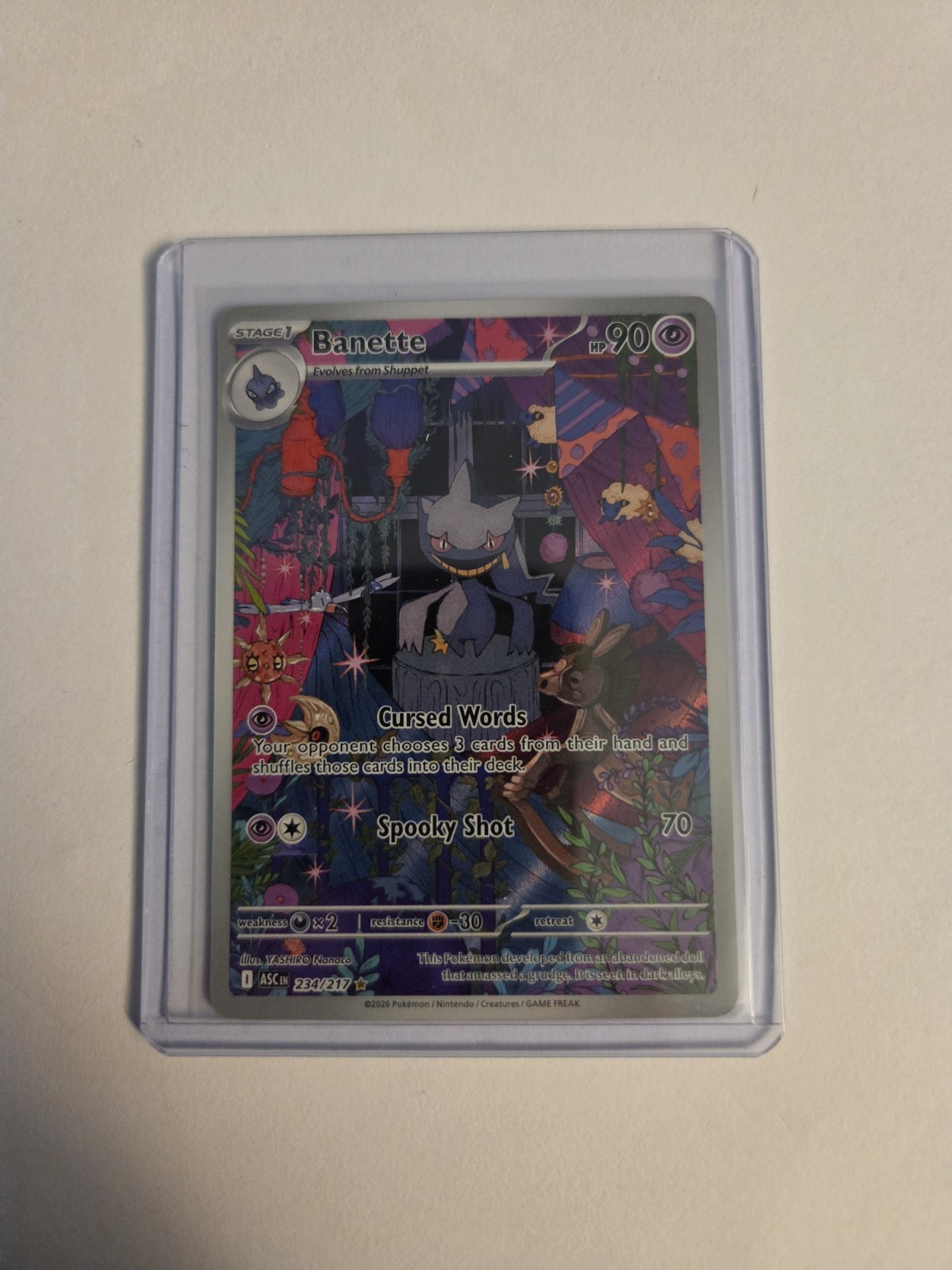 Banette 234/217 Me: Ascended Heroes Holo