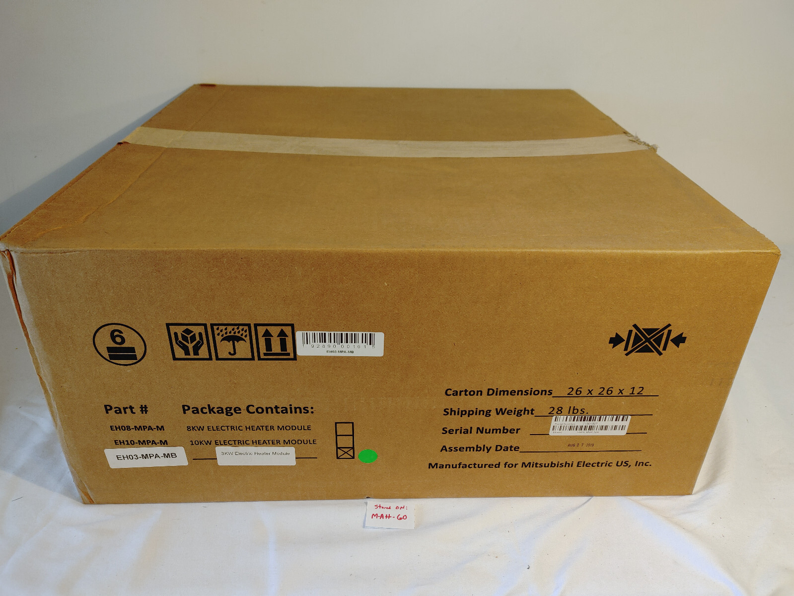 MITSUBISHI ELECTRIC EH03-MPA-MB 3 KW ELECTRIC HEATER MODULE