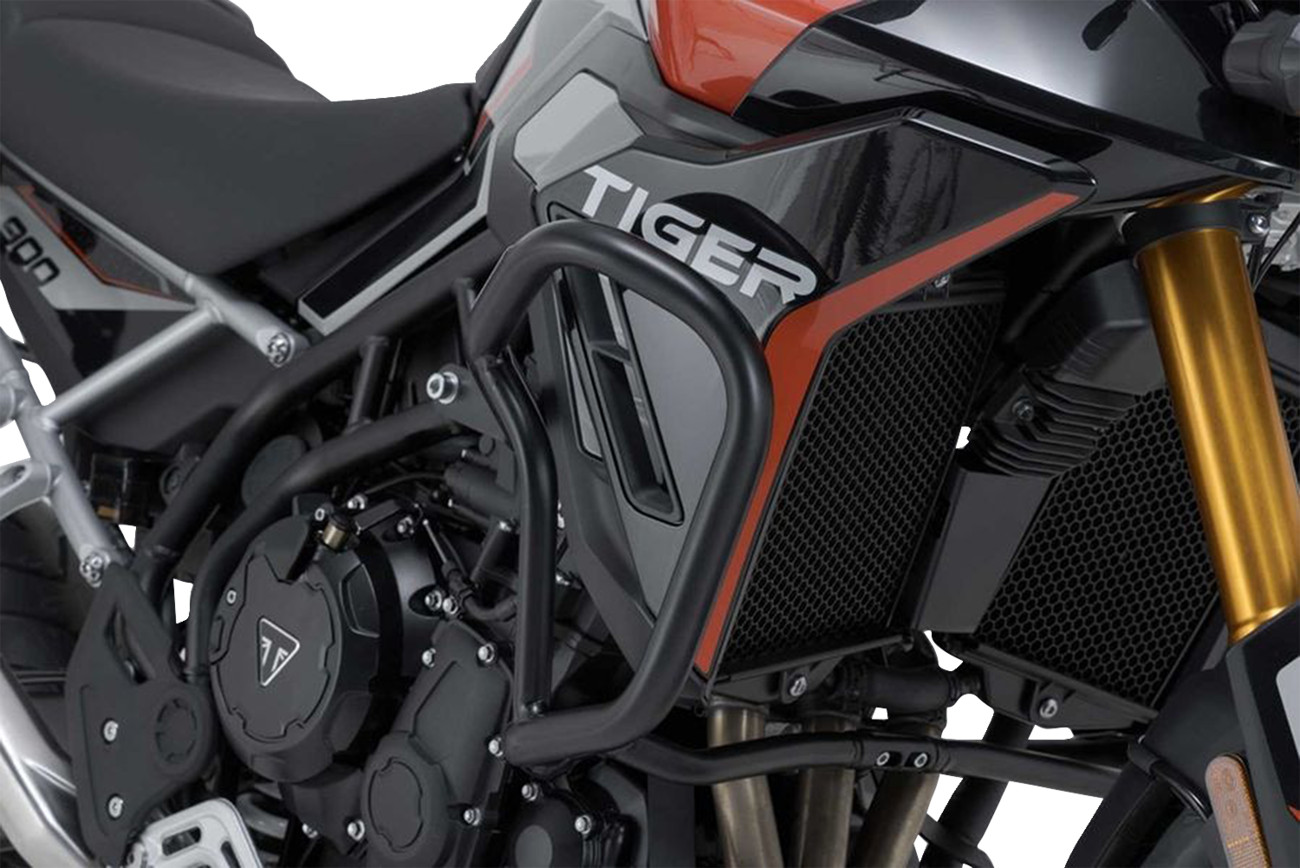 SW-MOTECH Crash Bar - Left/Right - Black - Fits Triumph SBL.11.953.10001/B