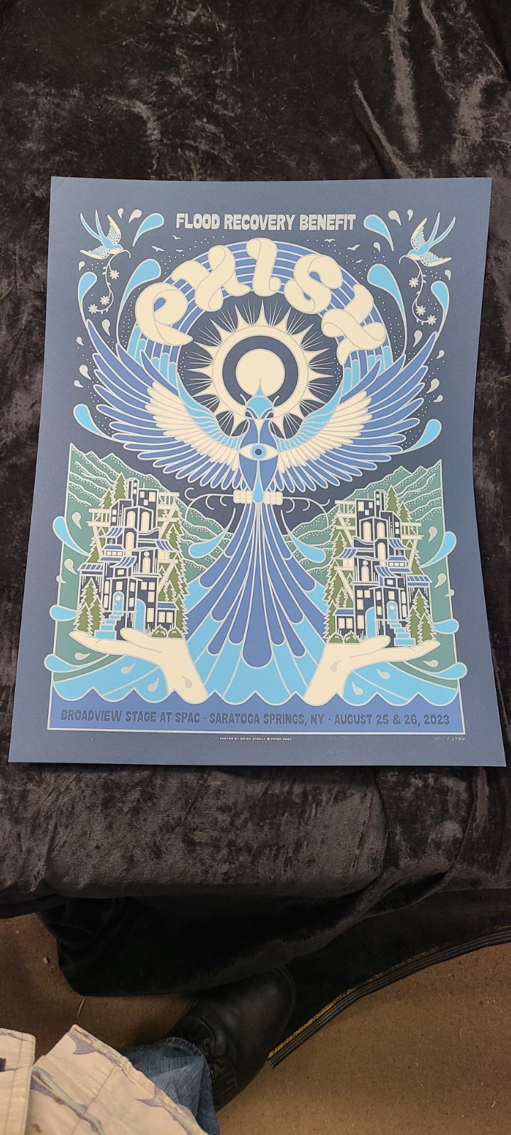 2023 PHISH Flood Recovery Benefit Concert Print 18\ 2023 PHISH Flood Recovery Benefit Concert Print 18\
