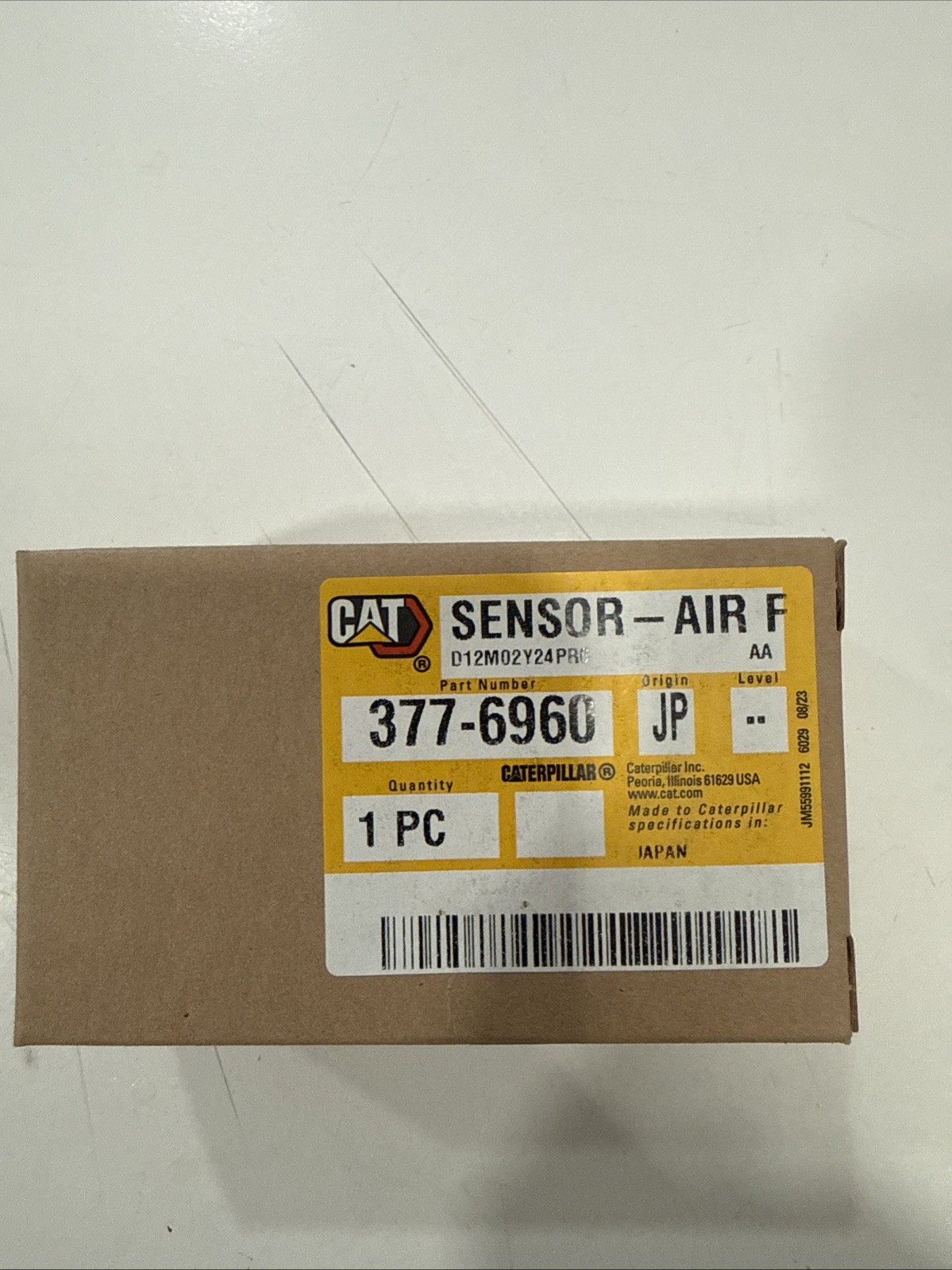 Genuine CAT SENSOR-AIR F 377-6960 – Air Flow Sensor – New Genuine CAT SENSOR-AIR F 377-6960 – Air Flow Sensor – New