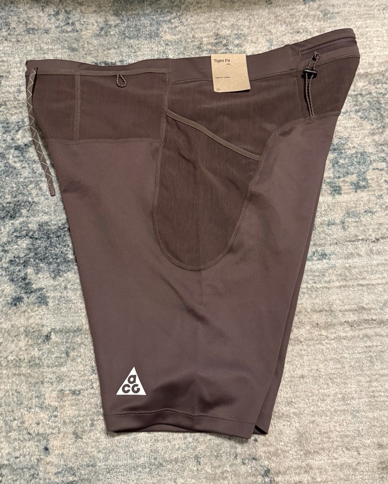 Men’s Size LARGE Nike ACG Dri-fit ADV Lava Loops Half Tights IO9671-004