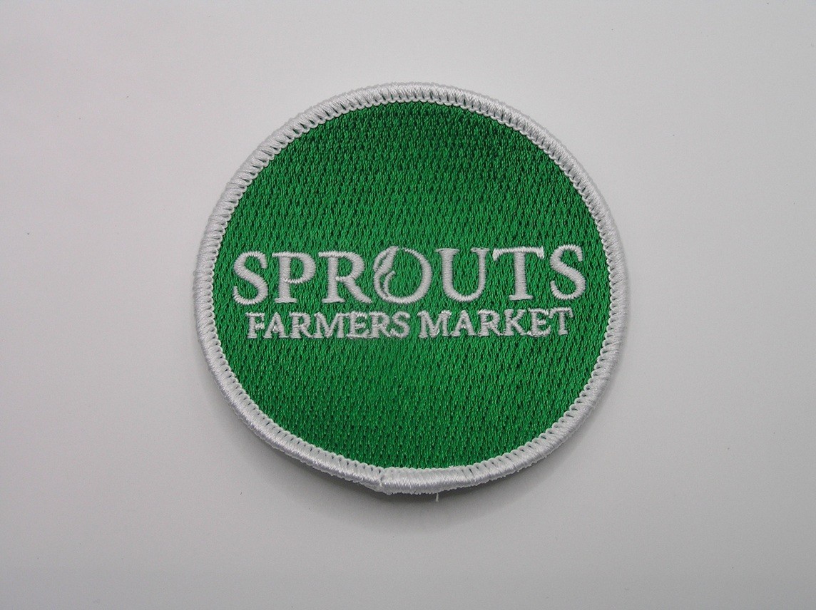 Sprouts Farmers Market Embroidered Iron On Patch 3