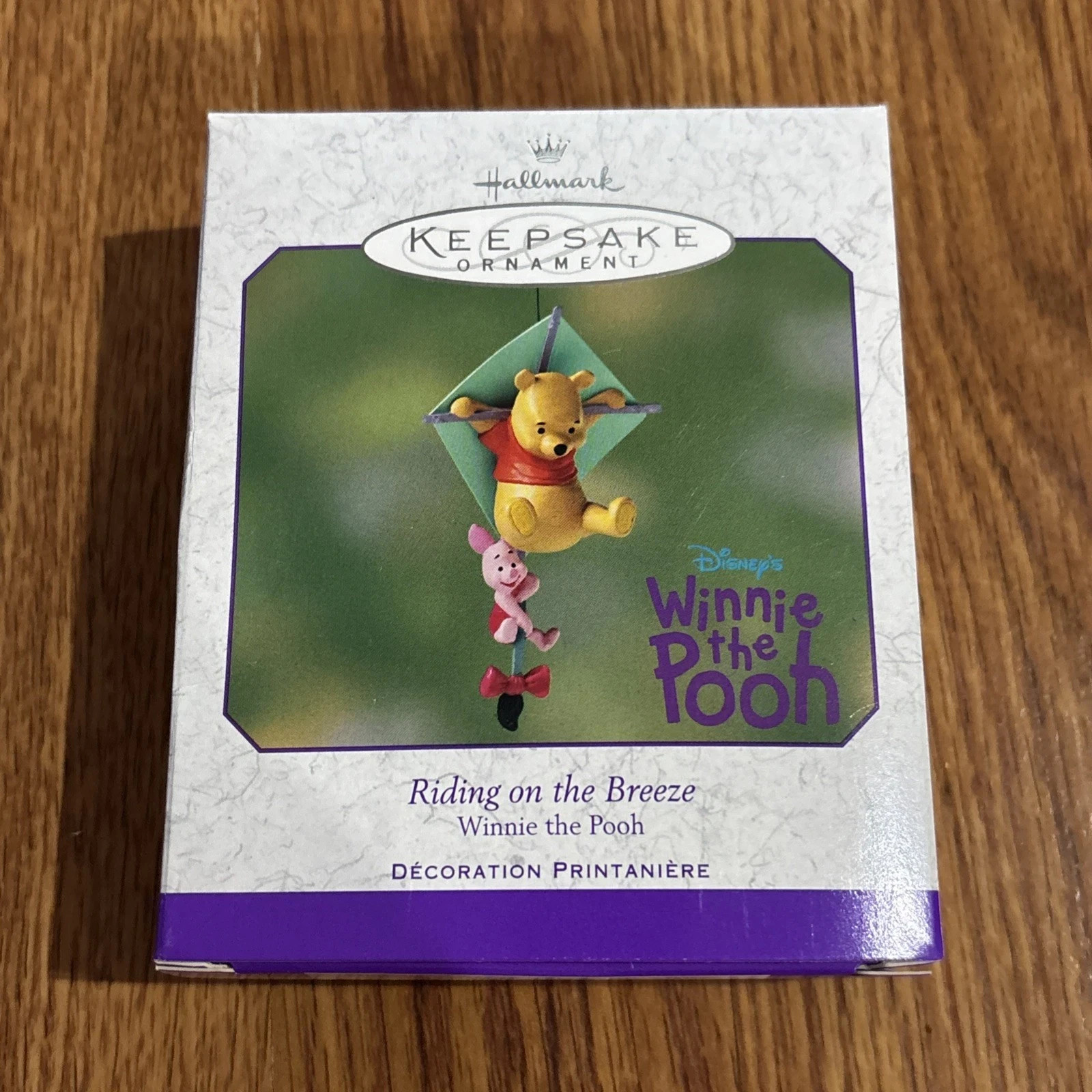 2001 Hallmark Riding on the Breeze Keepsake Ornament IOB -520-16
