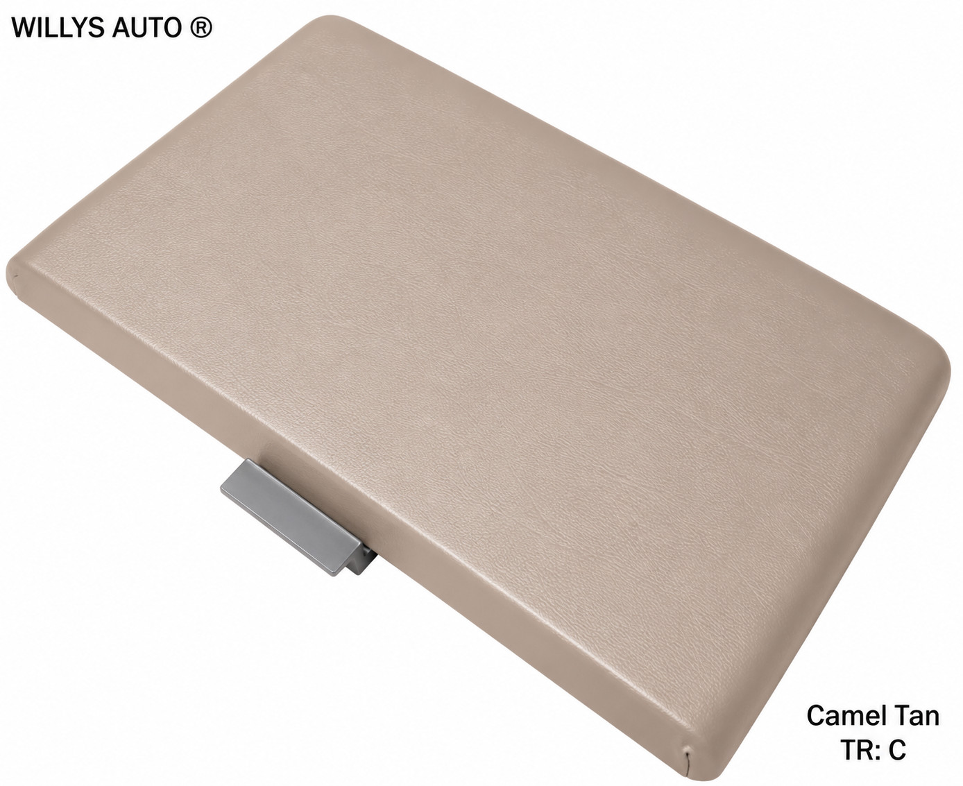 1999-2010 Ford F250 F350 Super Duty Jump Seat Center Console Lid Camel Tan