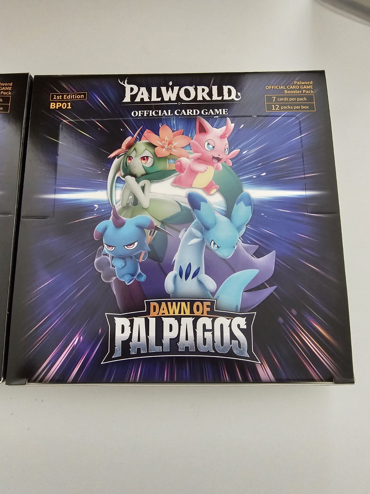 Palworld TCG Dawn of Palpagos Booster Box First Edition English (UNSEALED) Palworld TCG Dawn of Palpagos Booster Box First Edition English (UNSEALED)