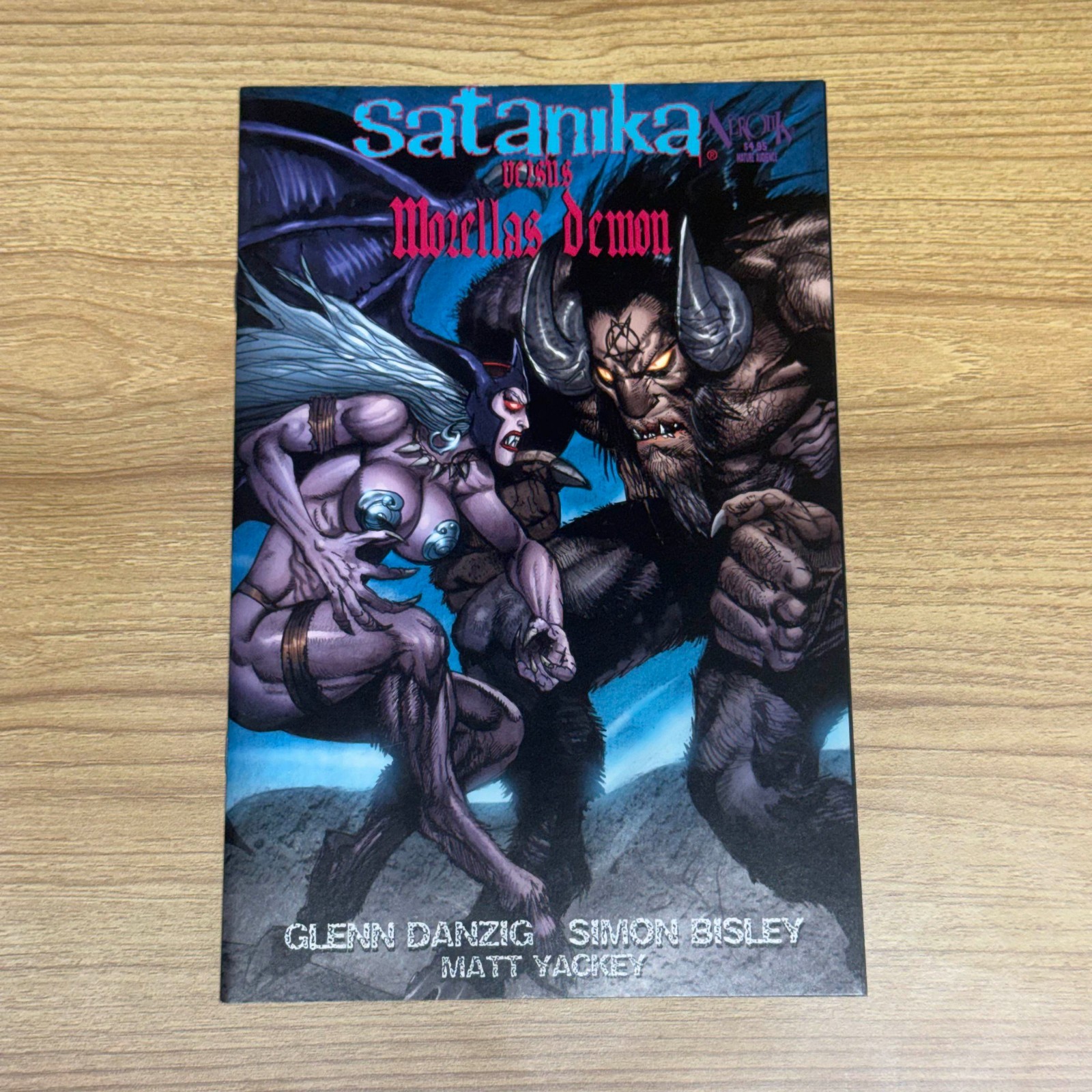 Satanika Vs. Morella\'s Demon Bisley Danzig Verotik NM - 2019 Satanika Vs. Morella\'s Demon Bisley Danzig Verotik NM - 2019
